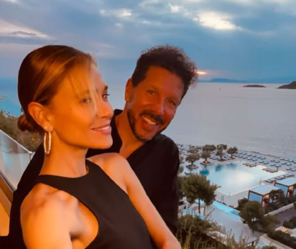 Ντιέγκο Σιμεόνε: Στην Ελλάδα για διακοπές με τη σύζυγό του
