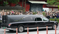 Η Ιαπωνία αποχαιρέτησε τον πρώην πρωθυπουργό Άμπε