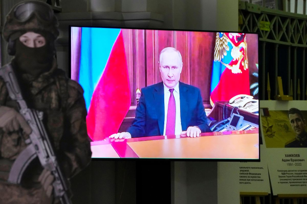 Τι θα πει στην ομιλία του ο Πούτιν μετά το «μυστικό» ταξίδι Μπάιντεν στο Κίεβο