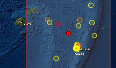 Τόνγκα: Σεισμός 6,2 Ρίχτερ σημειώθηκε κοντά στο Πανγκάι