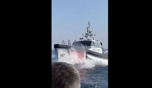 Βίντεο ντοκουμέντο: Τουρκική ακταιωρός παρενόχλησε σκάφος του Λιμενικού ανοιχτά της Λέσβου