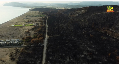 Φωτιά στην Εύβοια: Φόρο τιμής από ένα κλαρίνο (συγκλονιστικό βίντεο)