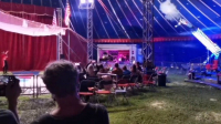 Ουαλία: Άνθρωπος - οβίδα σε τσίρκο αστοχεί και τραυματίζεται σοβαρά (εικόνες)