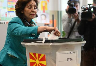 Ομαλά εξελίσσεται η εκλογική διαδικασία στη Βόρεια Μακεδονία