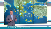 Κλέαρχος Μαρουσάκης: Ζέστη με 38αρια σήμερα και δυνατοί βοριάδες στο Αιγαίο
