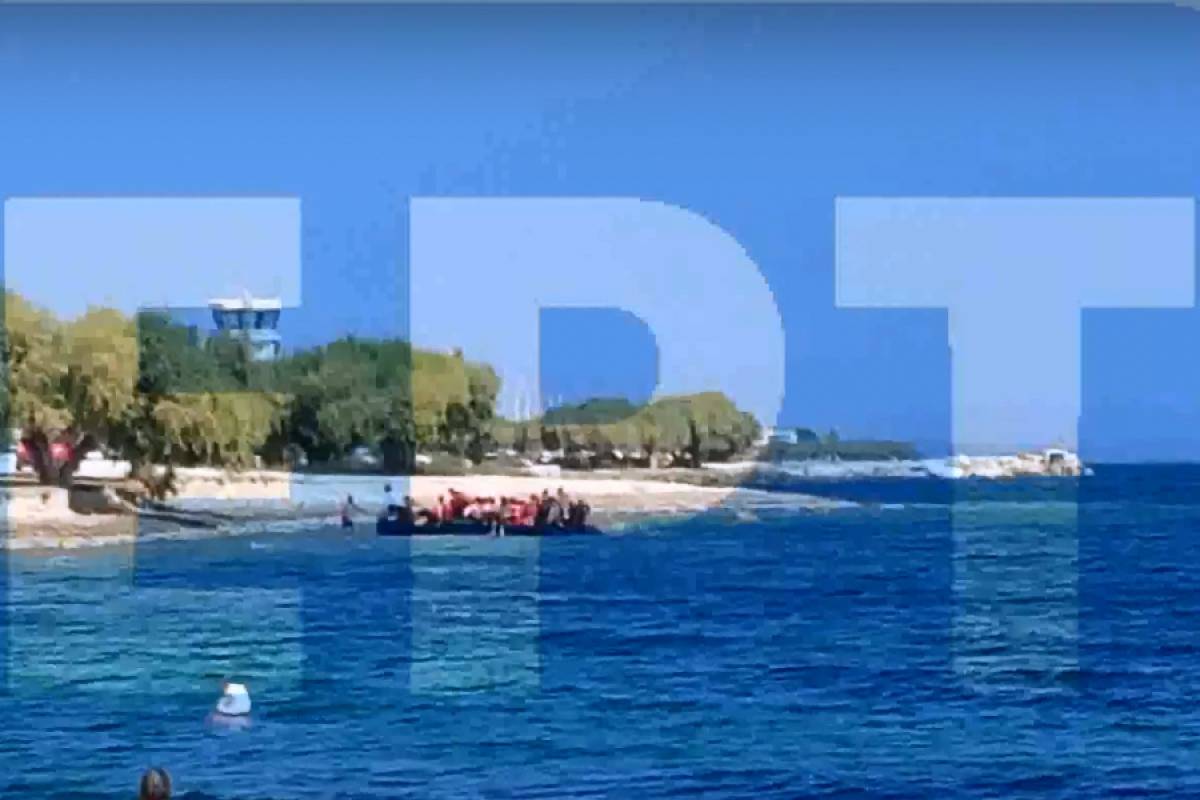 Βάρκες με πρόσφυγες φθάνουν διαρκώς στις ακτές της Μυτιλήνης (Βίντεο)