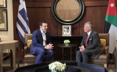 Τσίπρας: «Η συνεργασία Ελλάδας-Ιορδανίας-Κύπρου ενδυναμώνει τη σταθερότητα στην περιοχή»