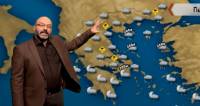 Σάκης Αρναούτογλου: Οι ριπές του ανέμου θα ξεπεράσουν τα 110 χιλιόμετρα την ώρα