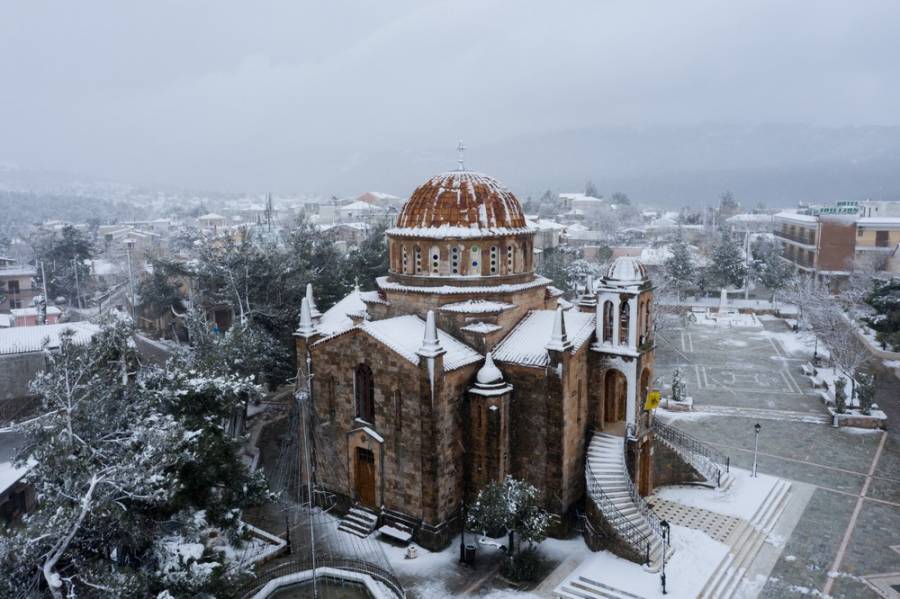 Νέο κύμα κακοκαιρίας με χιόνια στο κέντρο της Αθήνας, τι λένε Σάκης Αρναούτογλου και Κλέαρχος Μαρουσάκης