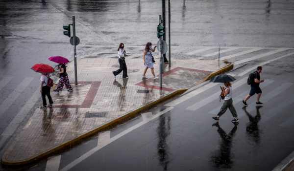 Καιρός-meteo: Βροχερό σκηνικό την Κυριακή