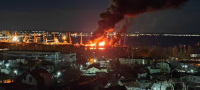 Ουκρανία: Ανακοίνωσε ότι κατέστρεψε πλοίο της Ρωσίας στην Κριμαία (βίντεο)