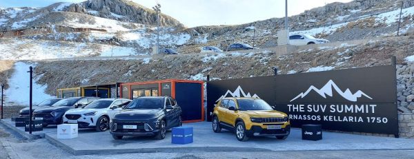 6 κορυφαία SUV στο χιονοδρομικό του Παρνασσού