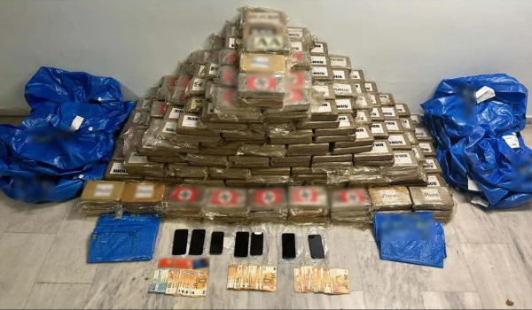Θεσσαλονίκη: «Χρυσή» κοκαΐνη 580 κιλών και αξίας 23 εκατ. ευρώ - Θα πλημμύριζαν τις πιάτσες θανάτου