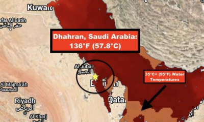 Σαουδική Αραβία: Το θερμόμετρο έδειξε μέχρι και 57,8 βαθμούς Κελσίου