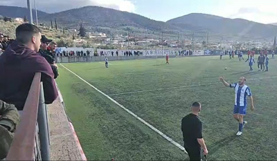 Κόρινθος: Πυροβολισμοί σε τοπικό αγώνα ποδοσφαίρου - Οπαδός κρατούσε καραμπίνα