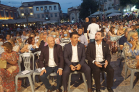 Ναύπλιο: Ο Νικόλαος Γλίξμπουργκ παρακολούθησε την παράσταση «Η δίκη του Κολοκοτρώνη»