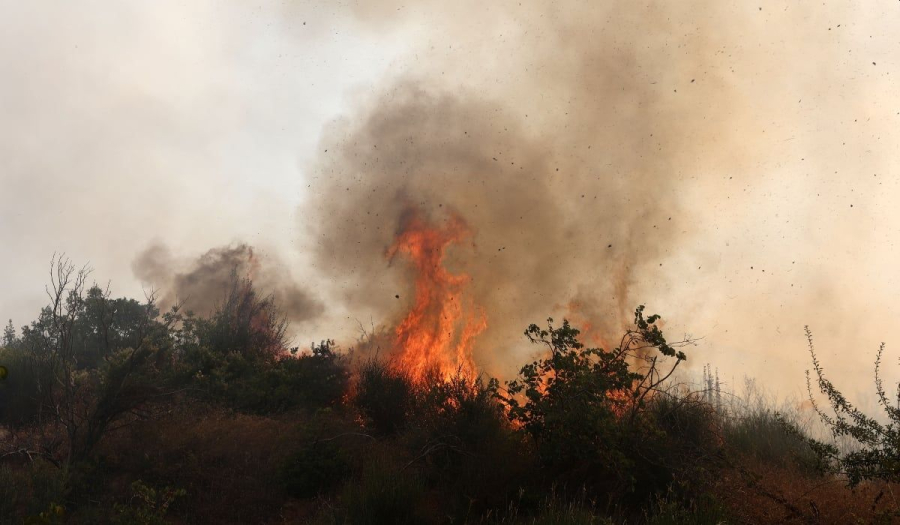 Φωτιές σε Ασπρόπυργο, Άρτα και Κάρυστο - Η εικόνα από τα πύρινα μέτωπα