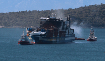 Euroferry Olympia: Έξω από το λιμάνι του Αστακού το πλοίο – Τα επόμενα βήματα