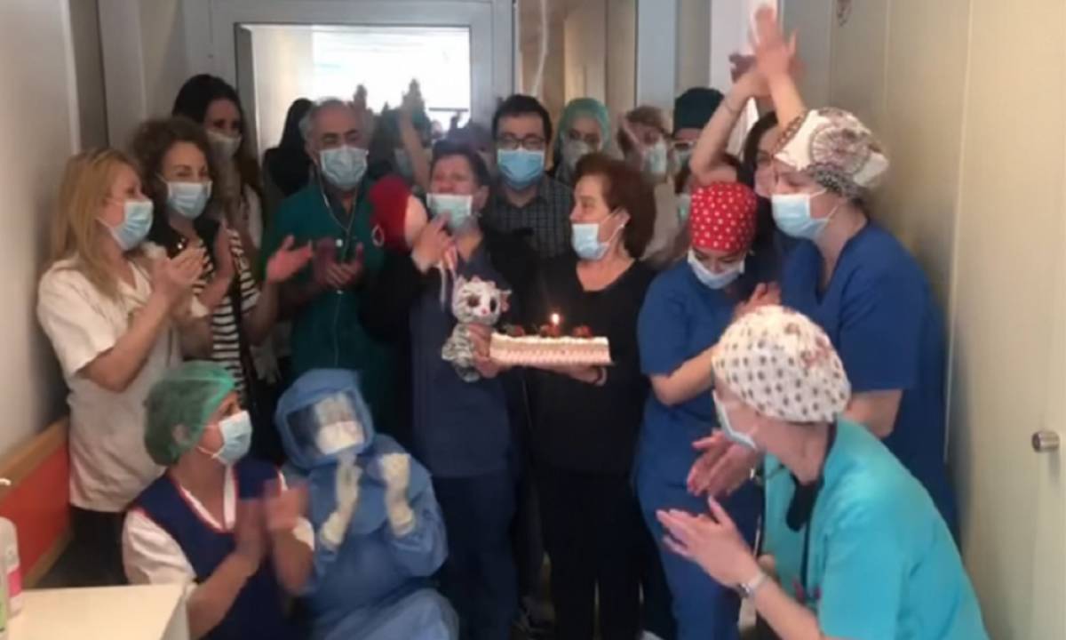 Κορoνοϊός: Γενέθλια στον διάδρομο του νοσοκομείου Ξάνθης