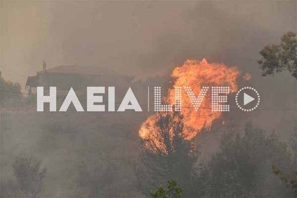 Φωτιά στη Ζαχάρω Ηλείας: Δύσκολη νύχτα για κατοίκους και πυροσβέστες - «Μάχη» με τις αναζοπυρώσεις