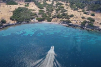 Μυτιλήνη: Βίντεο drone από την επιχείρηση διάσωσης μεταναστών στη νησίδα Μπαρμπαλιάς