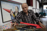 Πέθανε σε ηλικία 92 ετών ο καραγκιοζοπαίχτης Θανάσης Σπυρόπουλος