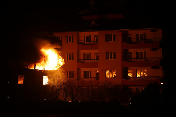 Τουρκία: Φωτιά σε εργοστάσιο πλαστικών στην Αντιόχεια