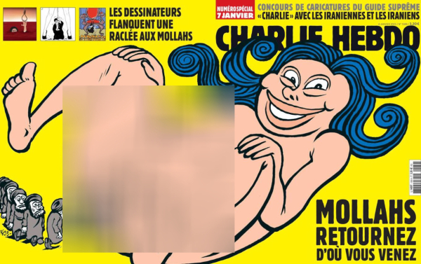 Charlie Hebdo: 8 χρόνια μετά το μακελειό - «Μουλάδες του Ιράν, επιστρέψτε από εκεί που βγήκατε»