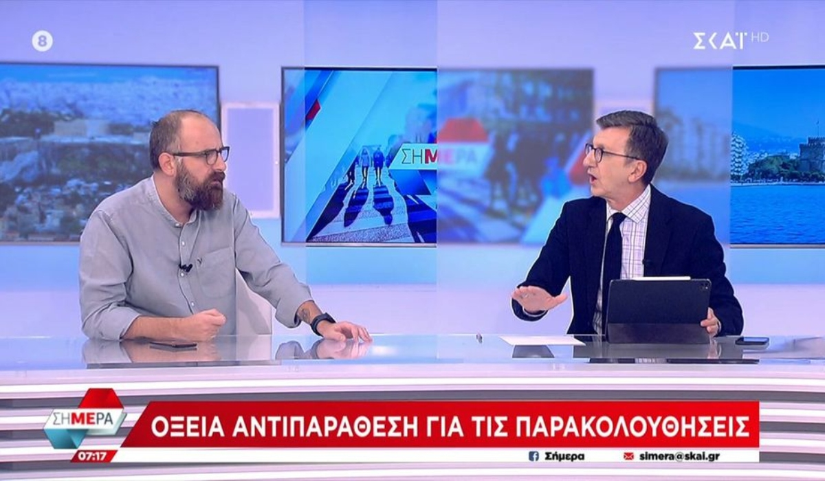 Πλακώθηκαν on air Πορτοσάλτε-Σβέρκος: «Είστε γατάκια μπροστά στον Τσίπρα» - «Κάθεσαι κλαρίνο στον Άδωνη»