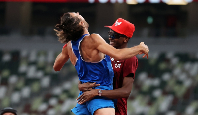 Ολυμπιακοί Αγώνες – Στίβος: Μπαρσίμ και Ταμπέρι μοιράστηκαν το «Χρυσό» στο άλμα εις ύψος