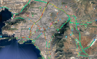 Κίνηση στους δρόμους τώρα: Στο κόκκινο Κηφισίας και Κηφισός – Προβλήματα και στο κέντρο της Αθήνας (Χάρτης)