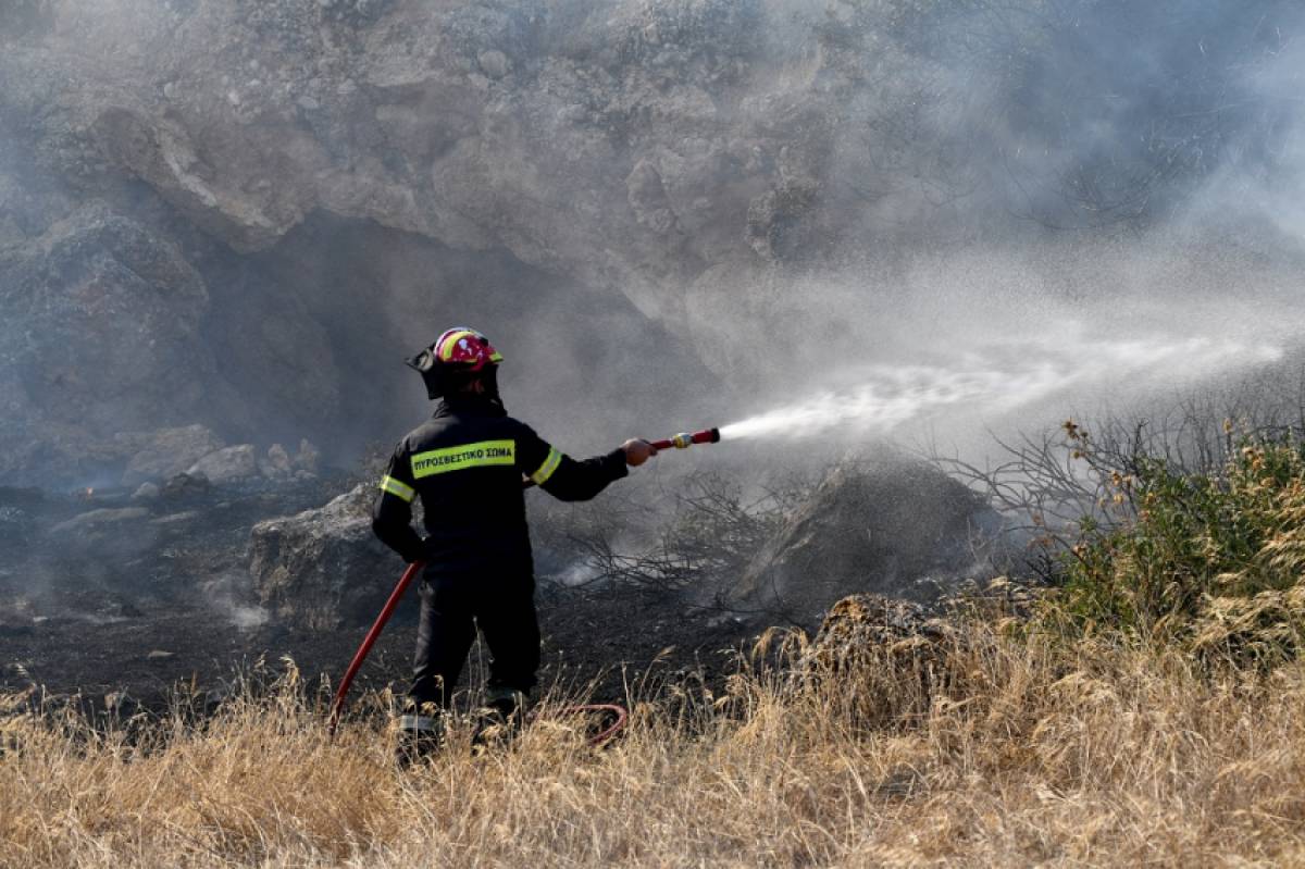 Υπό μερικό έλεγχο η φωτιά στο Άλσος Βεΐκου