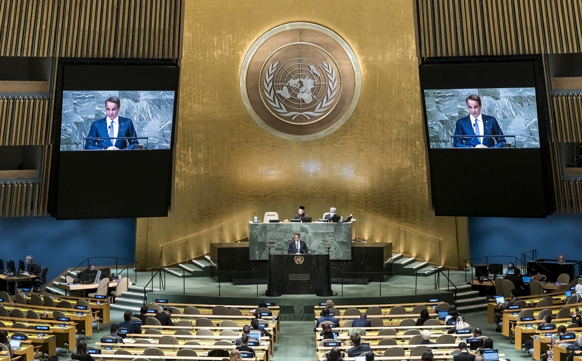 Μητσοτάκης στον ΟΗΕ: Επιθετική η εμμονή Ερντογάν με την Ελλάδα