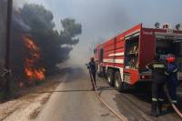 Φωτιά τώρα στην Αρτέμιδα: Προληπτική εκκένωση οικισμού