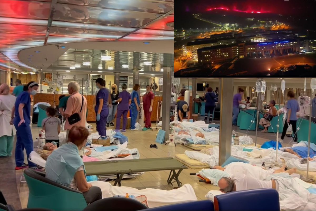 Εκκενώθηκε το νοσοκομείο Αλεξανδρούπολης: Σε πλοίο και σε σκηνές στο λιμάνι οι ασθενείς - Απίστευτες εικόνες