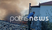 Ηλεία: 90χρονη κάηκε ζωντανή μέσα στο σπίτι της