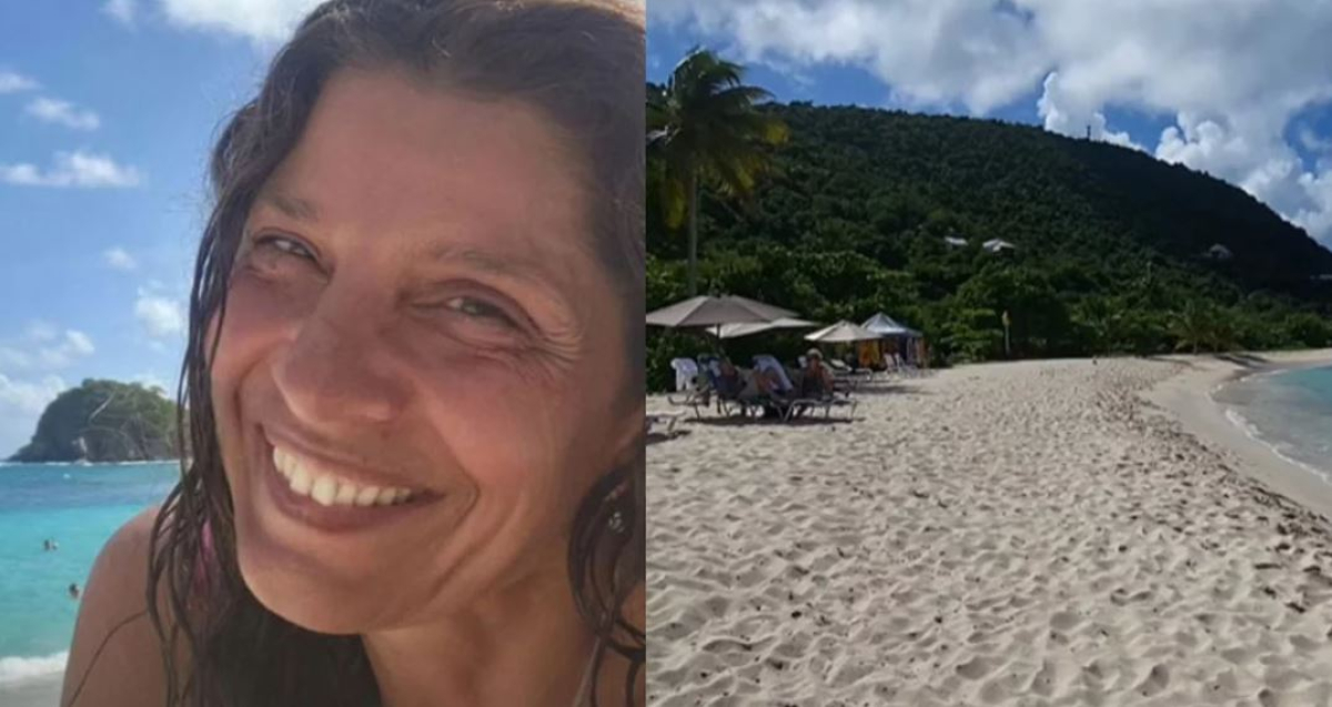 Η Πόπη Τσαπανίδου πήγε βόλτα στις παραλίες της Καραϊβικής (εικόνες, βίντεο)