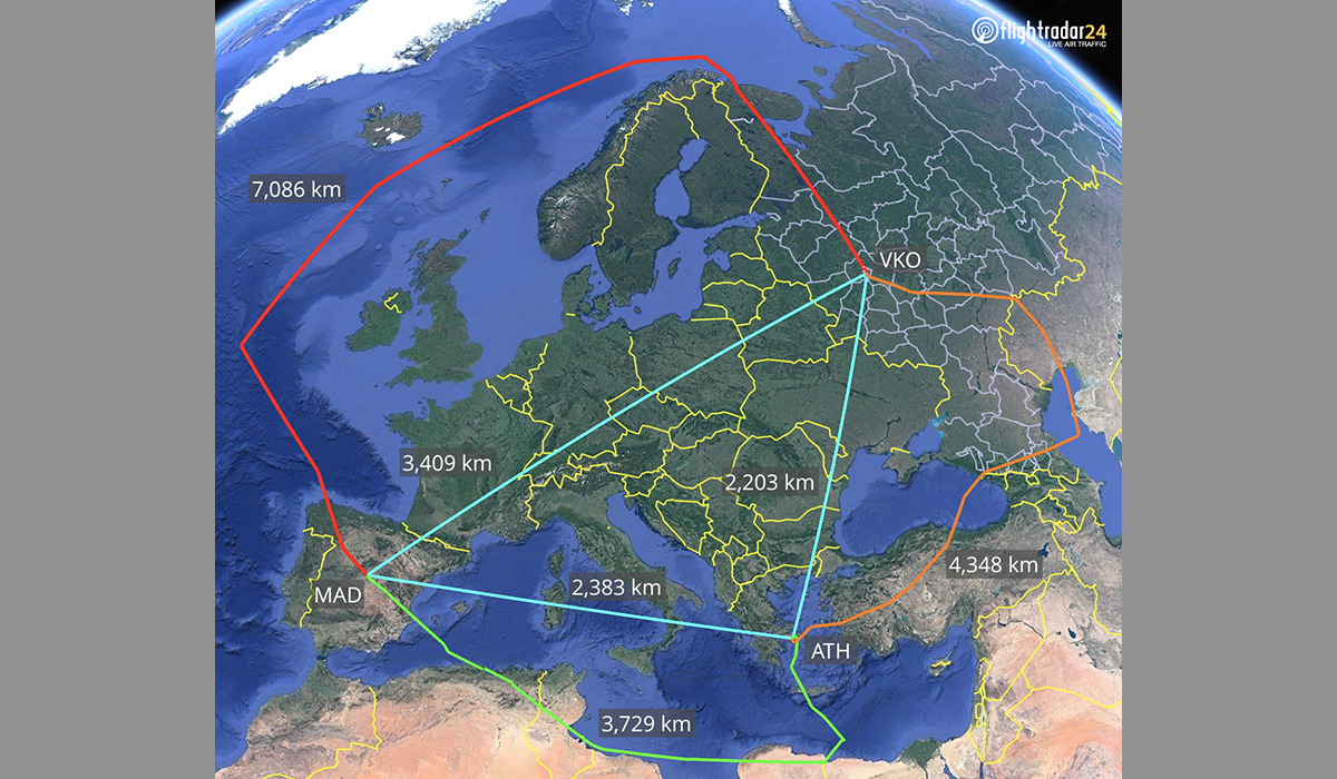 Παράκαμψη 15 χιλιάδων χλμ. έκανε αεροπλάνο για να παραλάβει Ρώσους διπλωμάτες από την Ελλάδα