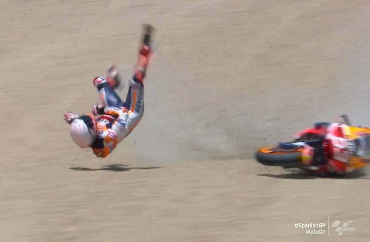 Moto GP: Τραυματίστηκε ο Μαρκ Μάρκεθ (vid)