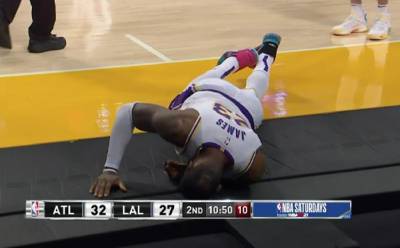 NBA: Ο ΛεΜπρόν Τζέιμς αποχώρισε τραυματίας