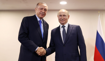Επικοινωνία Ερντογάν - Πούτιν με «φόντο» τα σιτηρά