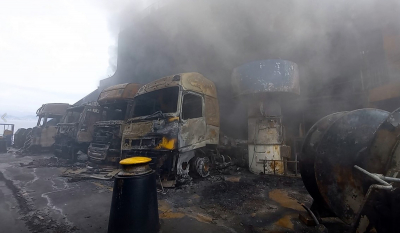 Euroferry Olympia: Βίντεο από το καμένο εσωτερικό του πλοίου - Κάηκαν ολοσχερώς φορτηγά