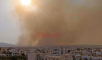 Φωτιά στη Μαγνησία: «Έπνιξε» τον Βόλο ο καπνός - Συγκλονιστικές εικόνες