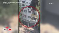 Συγκλονιστικές εικόνες: Αδελφάκια σώθηκαν από φωτιά πηδώντας από το παράθυρο
