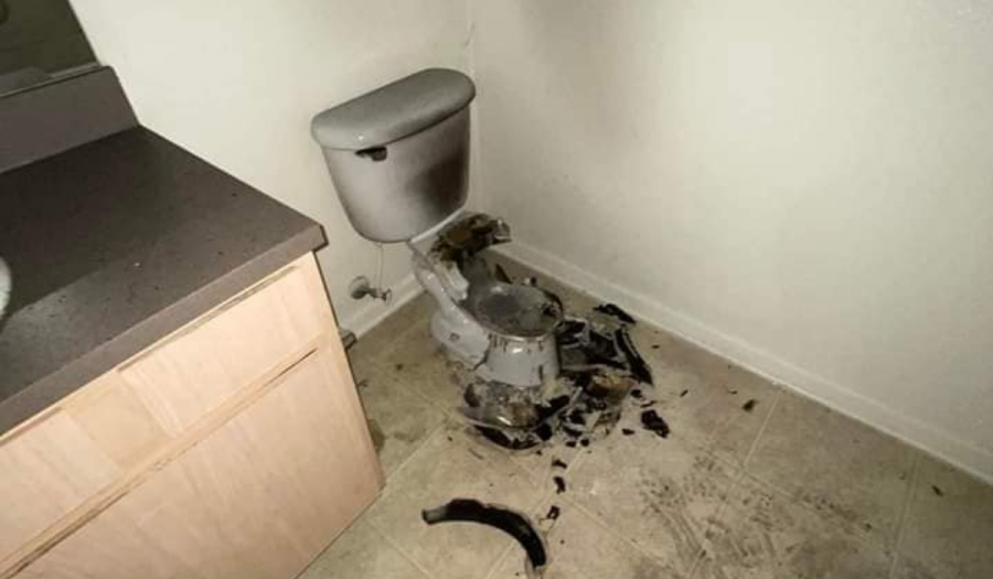 Κεραυνός χτύπησε λεκάνη τουαλέτας στην Οκλαχόμα
