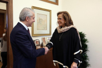 Με τον Πρέσβη της Τουρκίας συναντήθηκε η Ντόρα Μπακογιάννη