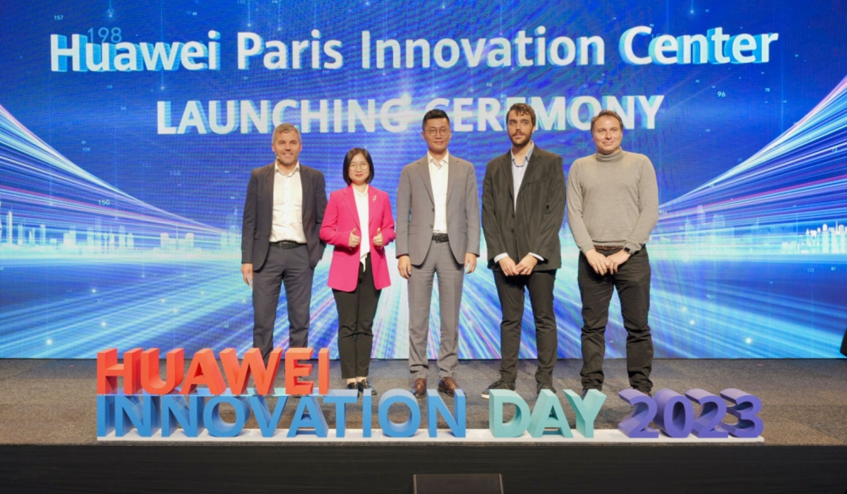 Huawei: Επένδυση 2 εκατ. ευρώ ετησίως για τη δημιουργία Κέντρου Καινοτομίας στο Παρίσι