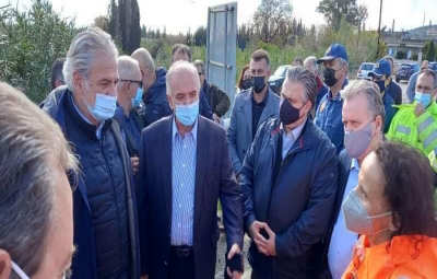 Χρήστος Στυλιανίδης: Πραγματοποίησε αυτοψία στις πληγείσες από την κακοκαιρία περιοχές της Αιτωλοακαρνανίας