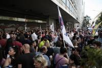 Συλλαλητήριο των εργαζομένων στον τουρισμό και τον επισιτισμό στο υπουργείο Εργασίας