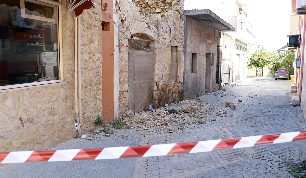Σεισμός στην Κρήτη: Δεν παρατηρούνται προβλήματα στο Ρέθυμνο